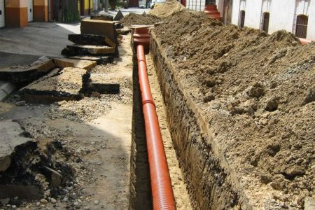 Lucrări de canalizare